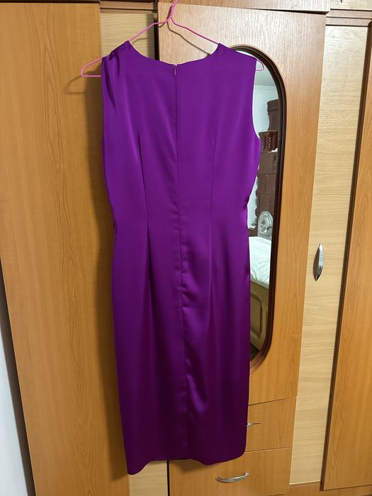 Rochie purple cu eticheta