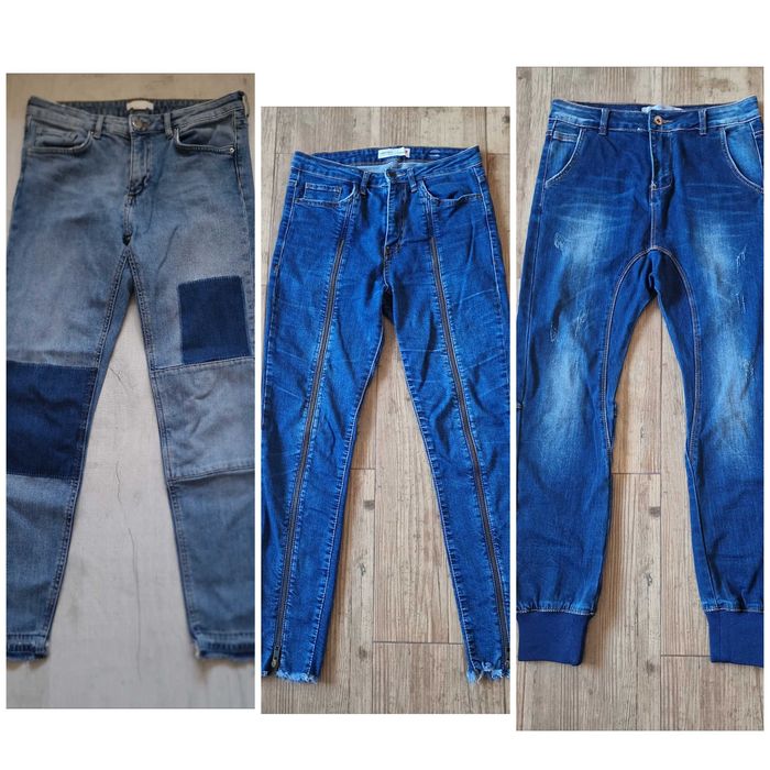 Много дамски дънки размер S