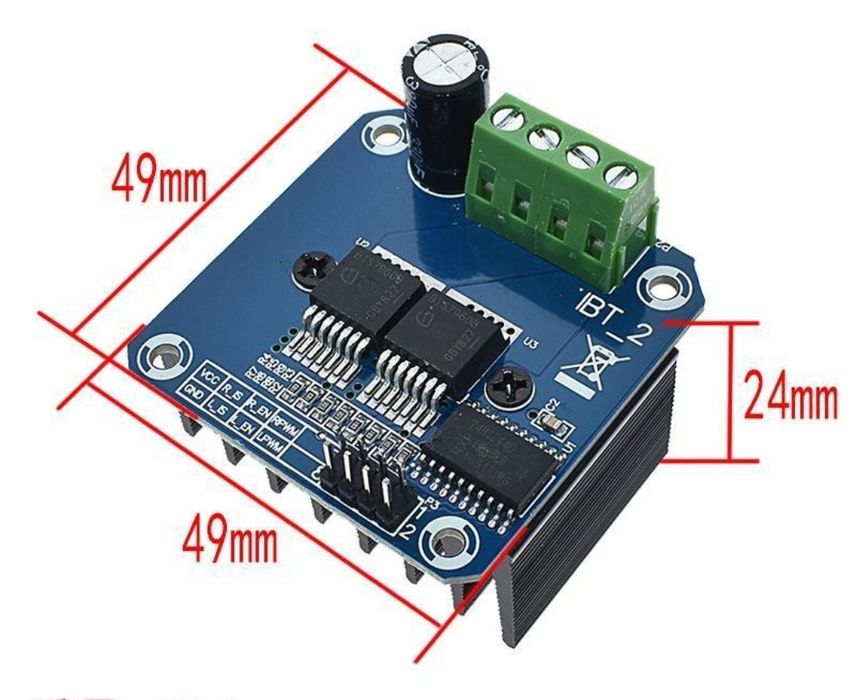 Драйвер мотора BTS7960