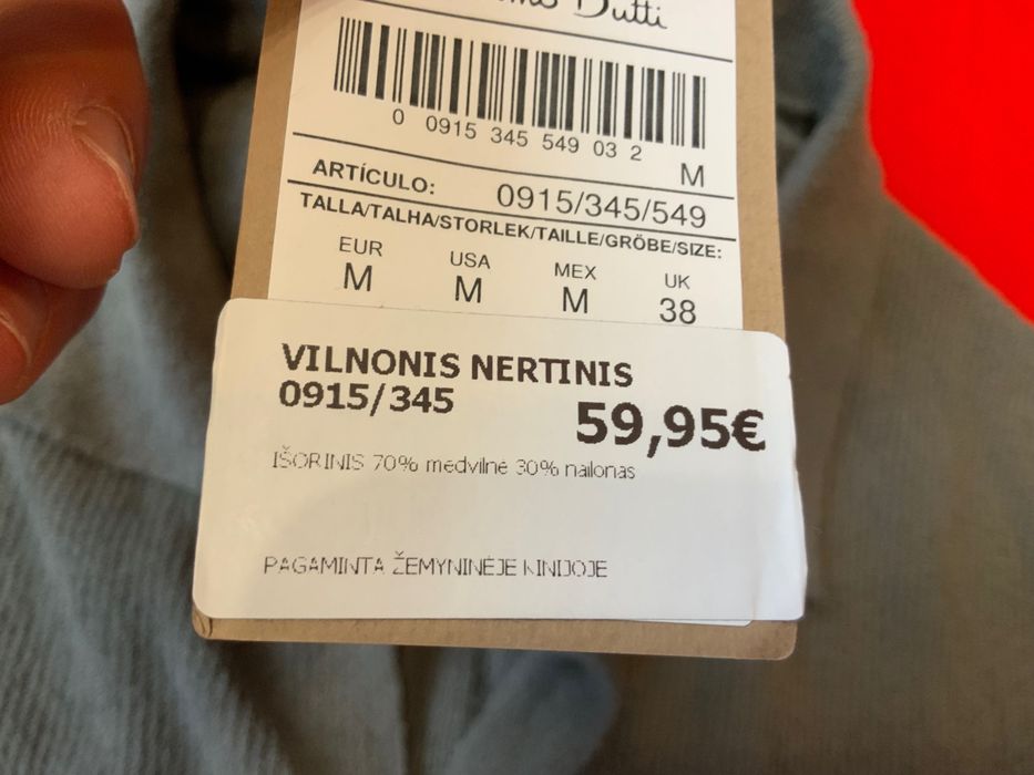 Massimo Dutti-оригинална  риза трикотаж 48м-52л