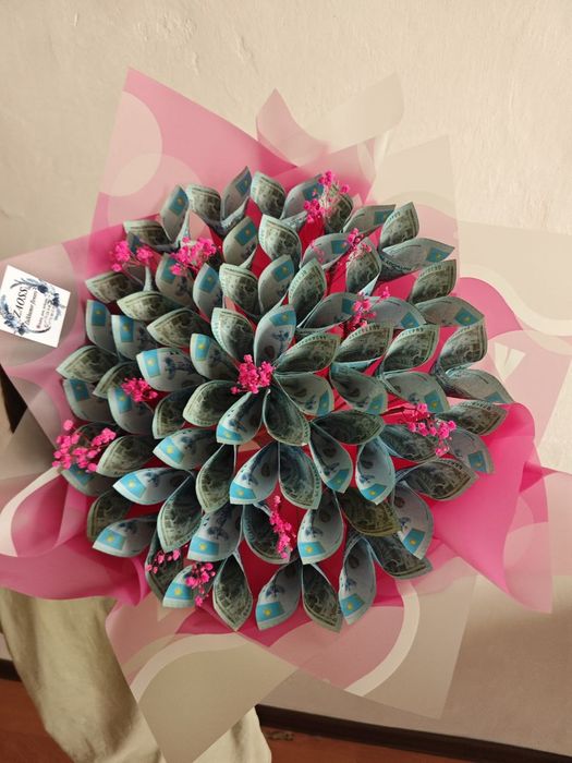 Денежный букет ақша букет