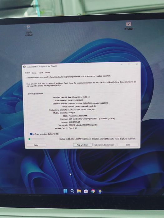 Samsung Galaxy book pro 360 Amanet Canta