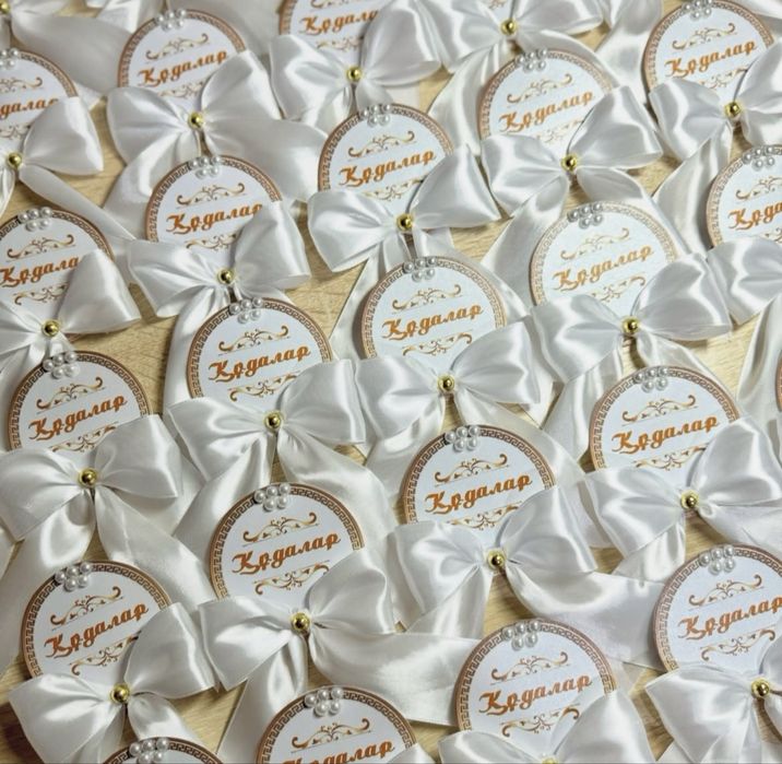 Значки /төсбелгі для құдалық той