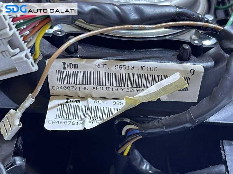Airbag Volan cu Comenzi Nissan Qashqai 2007 - 2013 Cod 98510 JD16C