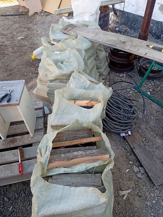 Продам дрова в мешках 1000