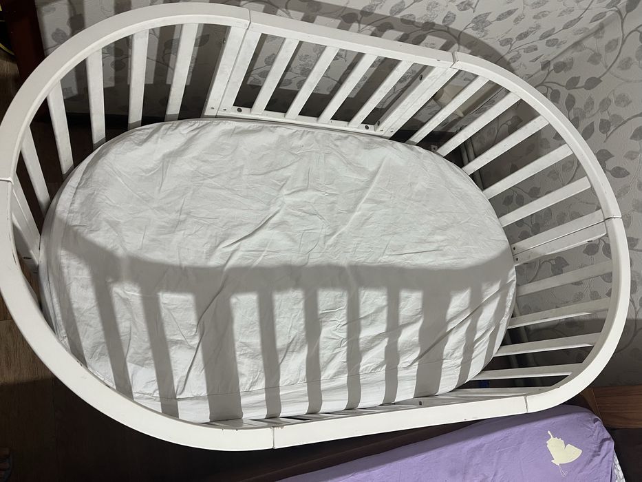 Кроватка трансформер с матрасами