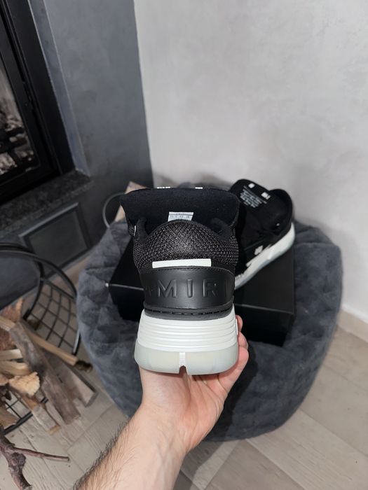 Amiri MA-1 Black White / Negru Alb