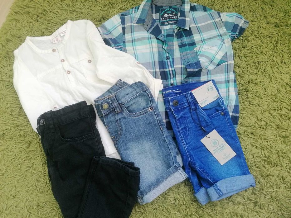 Детски дрехи за момче 2-3г - Zara, H&M, Rebel (Primark)