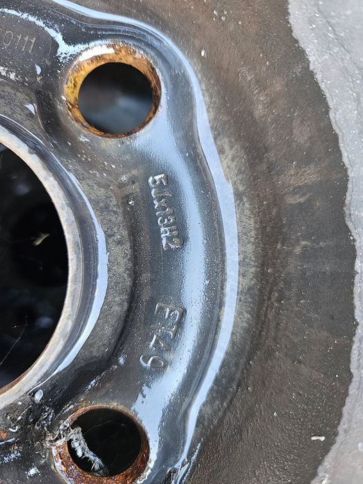 Железни джанти 5j 13  с гуми 13 от корса corsa