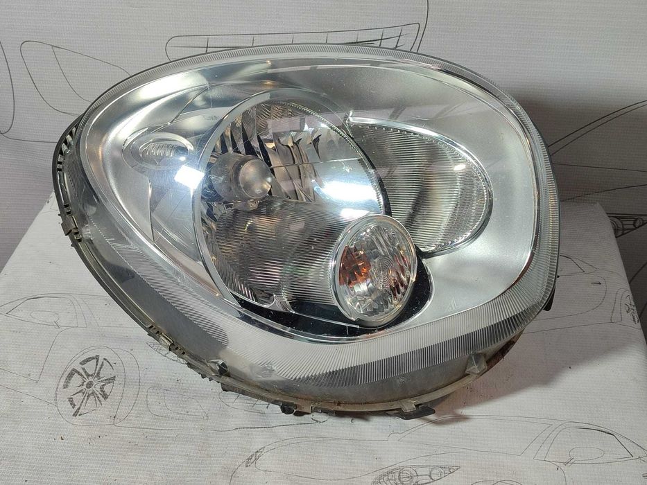 Far dreaptă UK Mini Countryman R60 2012 1.6 Diesel 82kW Halogen Cod OEM: 9801032 (4H2)