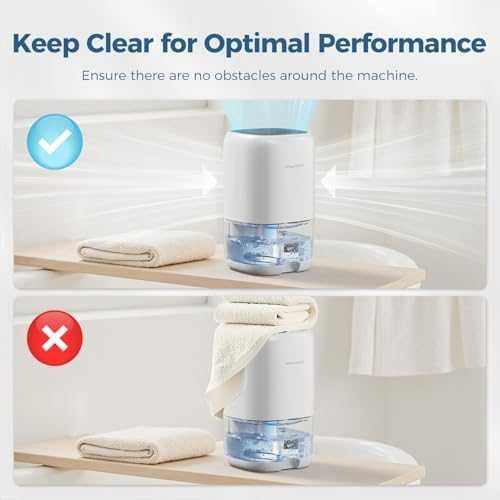 Нов Портативен обезвлажнител 1000 мл за дом, спалня, баня и гардероб