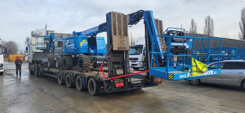 Închiriez Nacela, motostivuitor, manitou ,macarale,trailer