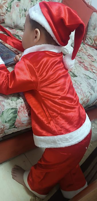 Костюм деда мороза детский