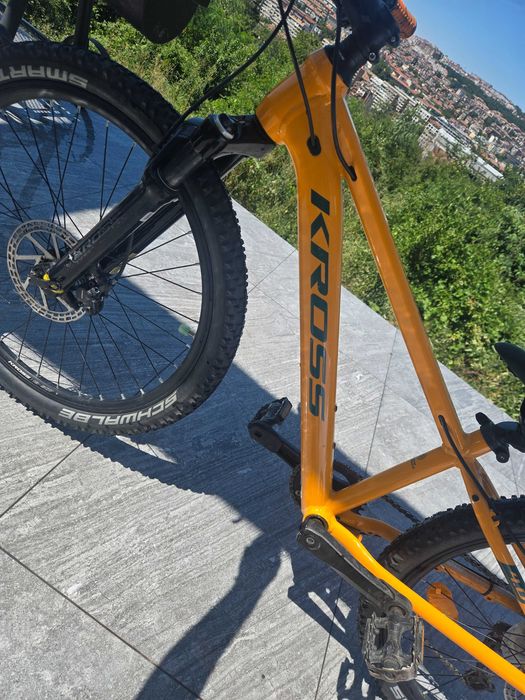 Детски велосипед KROSS LEVEL JR 4.0 Жълт