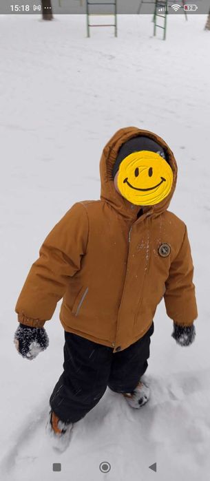 Зимний комбинезон и ботинки