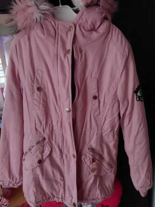 Geacă groasa căptușeală blana 8/11 ani