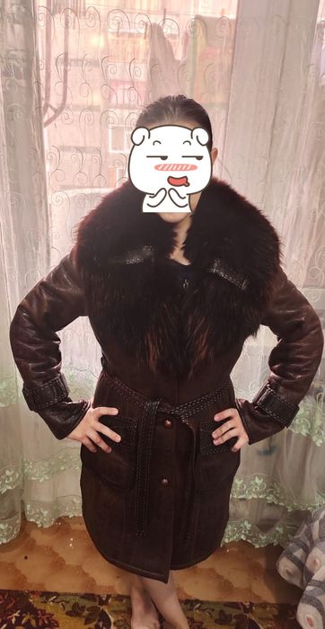 Женская дубленка