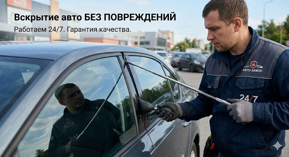 Вскрытие авто 5000 тенге