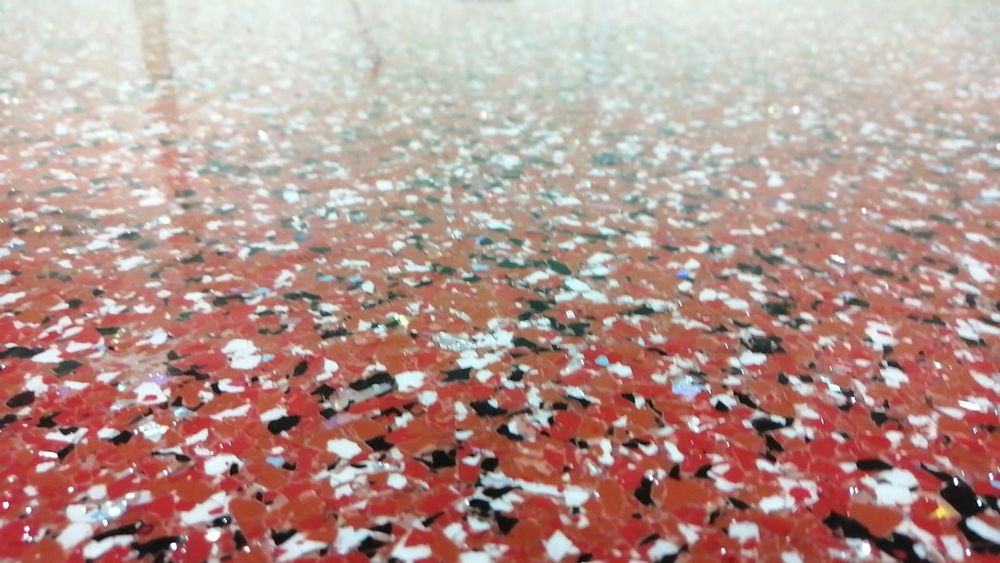 Pardoseala epoxidica , pardoseli industriale, Full Flake