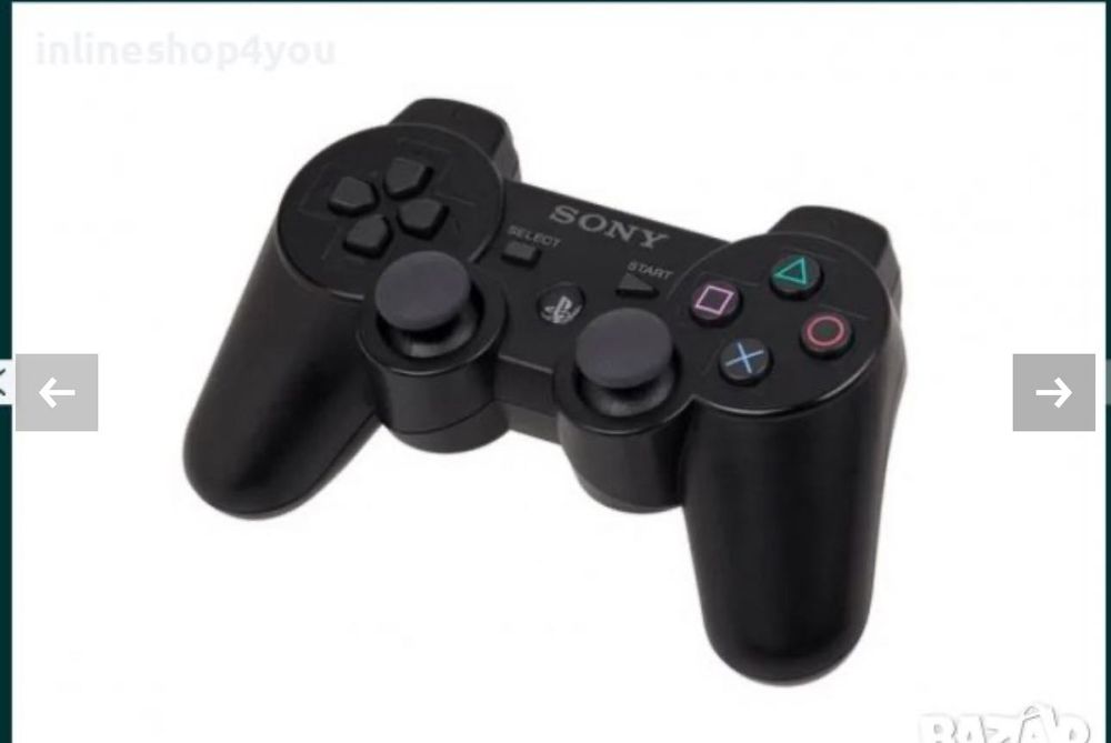 Нов Смарт Безж. Джойстик за PS3 с Геймпад