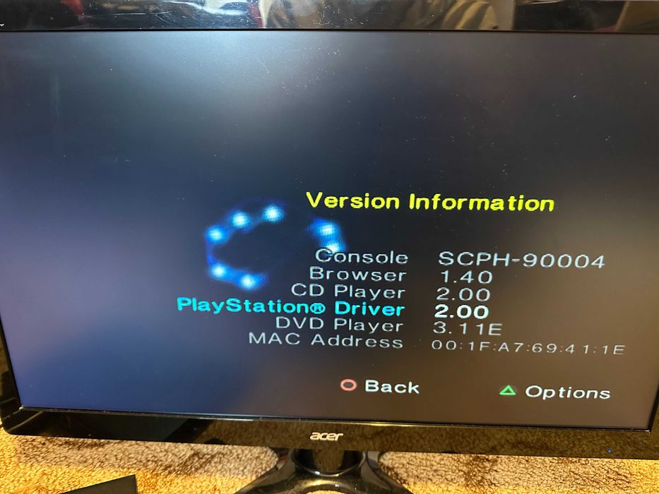 Sony PlayStation 2 (PS2) SLIM– Modat FMCB + Accesorii + Joc inclus | model SCPH-90004, cu sursă internă |