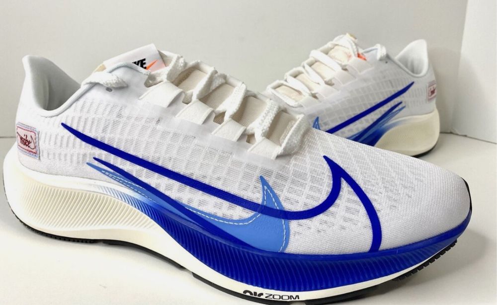 Обувки Nike Air Zoom Pegasus 37 Premium White Game Royal