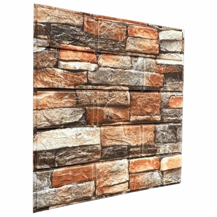 Декоративен 3D тухлен тапет за стени от PE пяна 77х70 см.