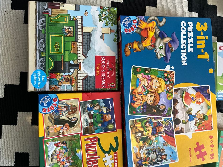 Puzzle uri copii varsta 3+, povesti celebre