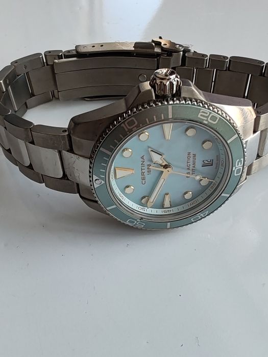 Ceas Certina DS Action Titanium Quartz 300 m Diver 34 mm Nou-Nepurtat!
