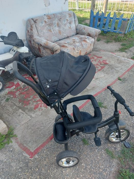 Детский велосипед коляска 15.000