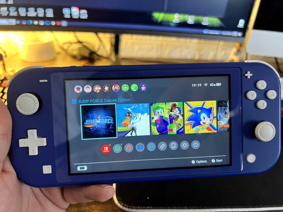 Consola Nintendo Switch lite albastra