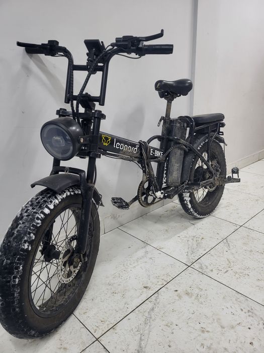 Электровелосипед электро велосипед электрофетбайк Леопард Leopard 1200