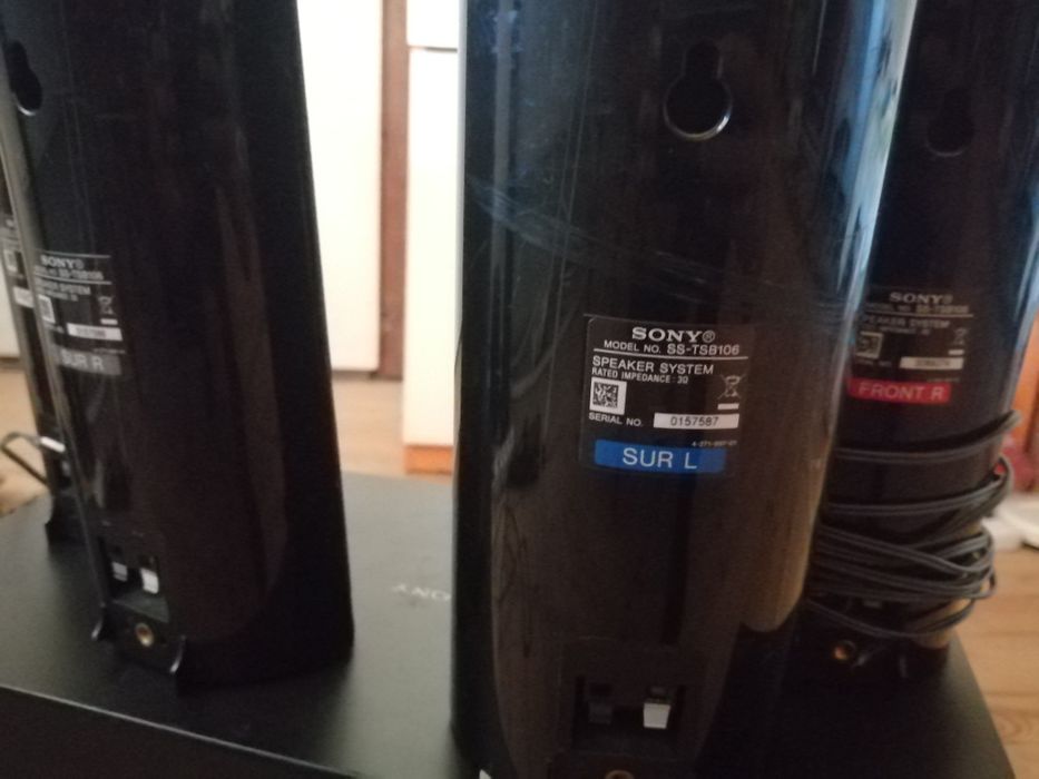 Тонколони и буфер Sony за домашно кино