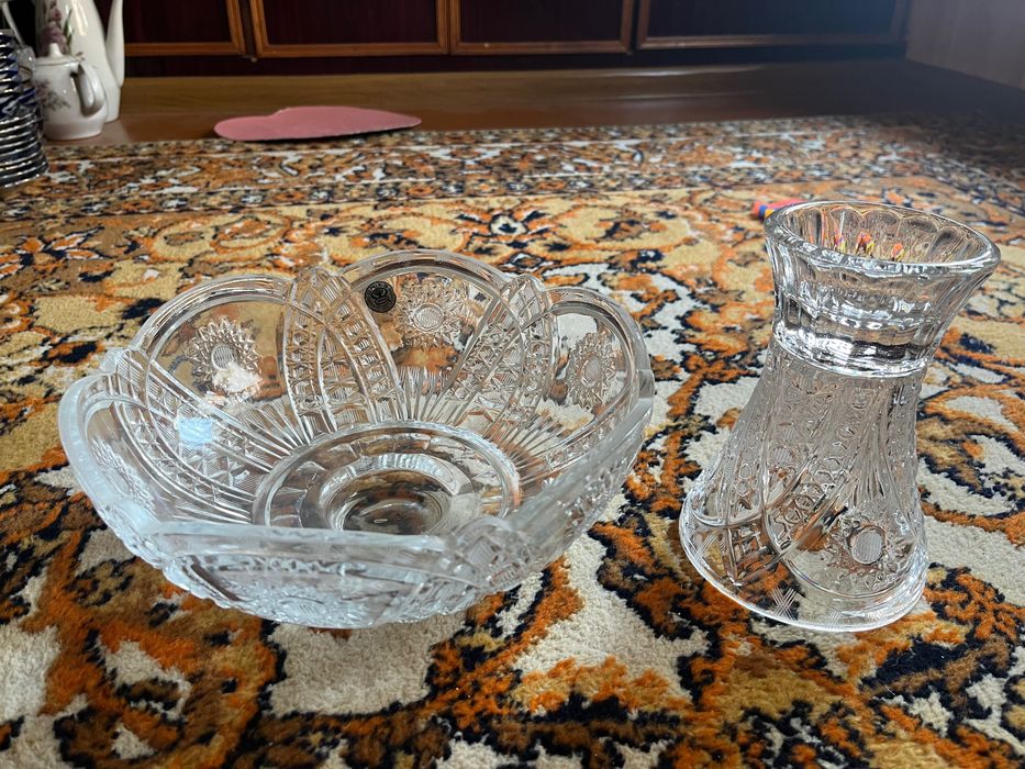 Продам хрусталь для фруктов( ваза)