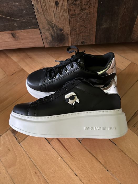 Оригинални кожени маратонки Karl Lagerfeld