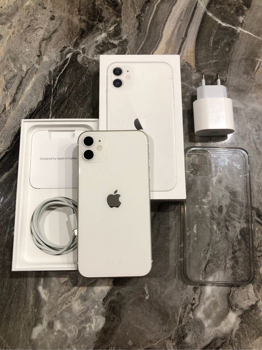 Продам Iphone 11 128Gb White/Айфон 11 128Гб в идеале