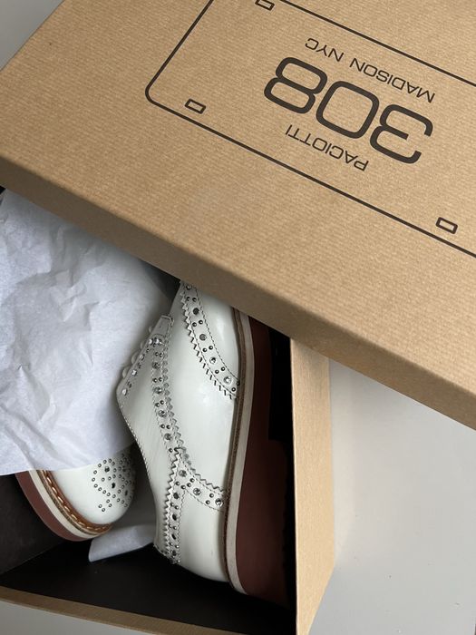 Уникални лоуфъри Paccioti 38 номер