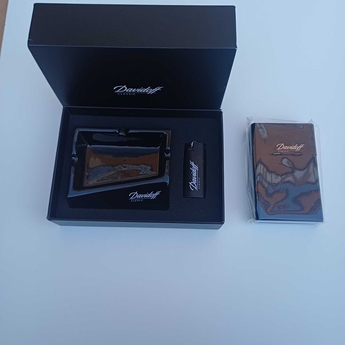 Davidov Пепелник+ запалка + табакера