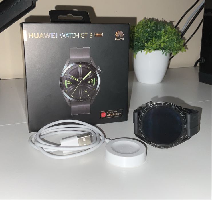 Смарт часовник HUAWEI WATCH GT 3, 46 mm, GPS, ПУЛСОМЕР, SpO2