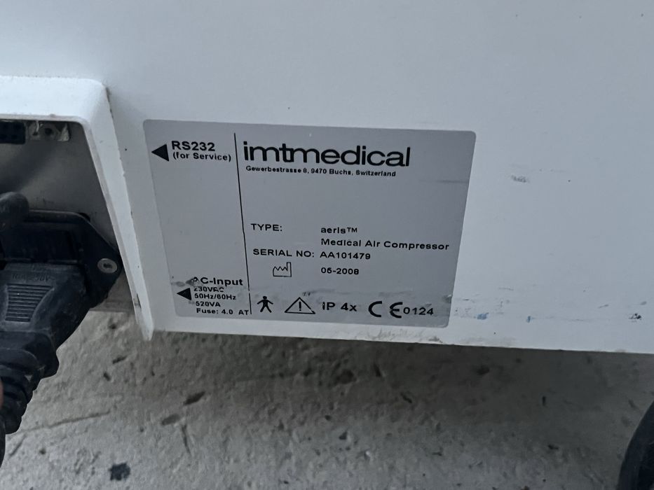 Медицинский воздушный компрессор MEDGAS-Technik 400197E