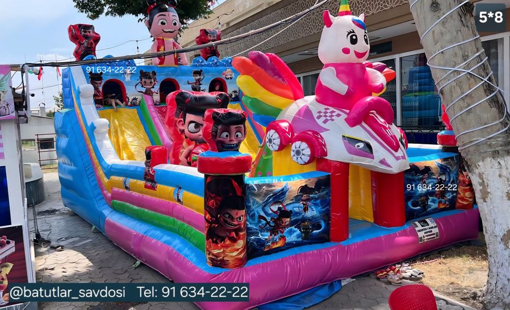 Batut, Батуты, Надувной батут, Atraksion, Аттракцион sotiladi