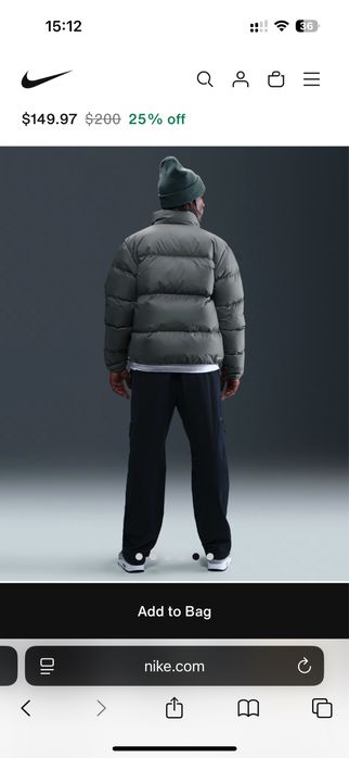 Продам куртку Nike