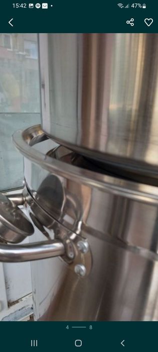 Oală inox alimentar cu capac 20 L Ofertă/139Lei