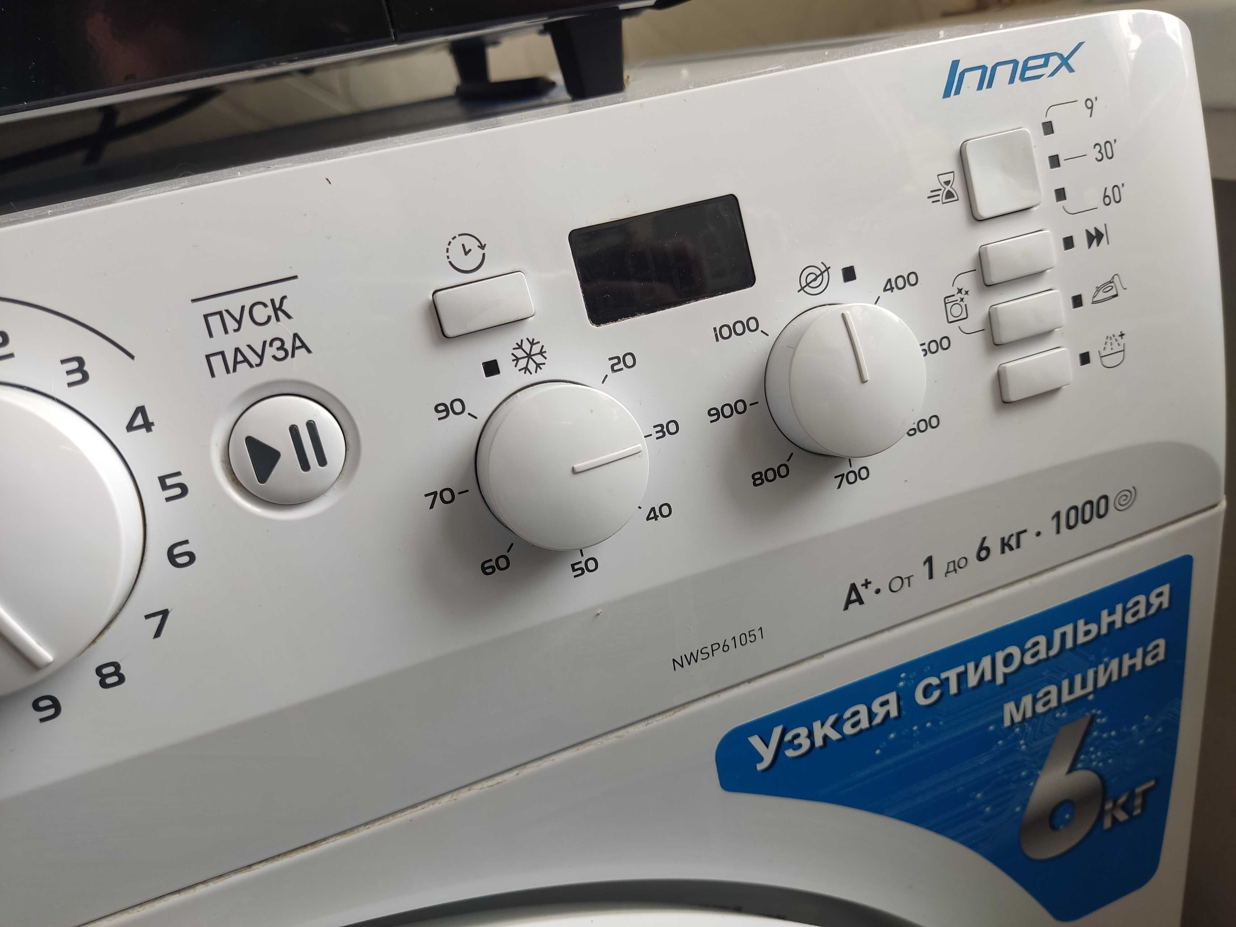 Стиральная машина Indesit INNEX 6KG . 2года ей.: 68 900 тг. - Стиральные  машины Уральск на Olx