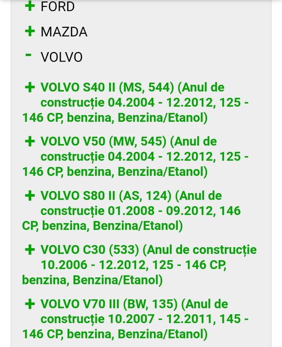 EGR   Stop Ford multimarca Mondeo Mazda Volvo