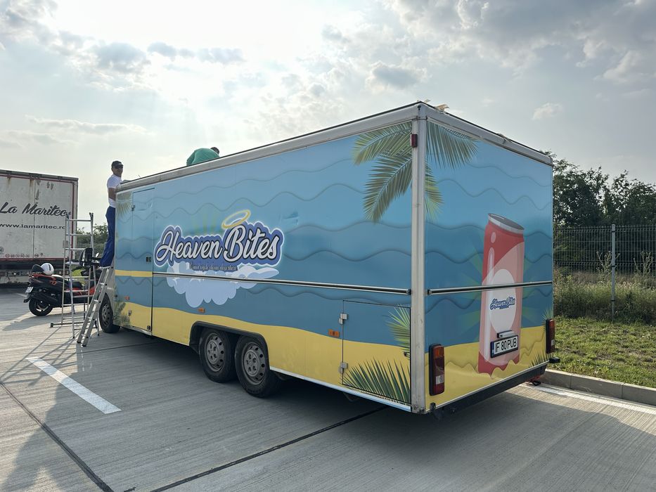 Inchiriere camioneta rulota food truck foodtruck