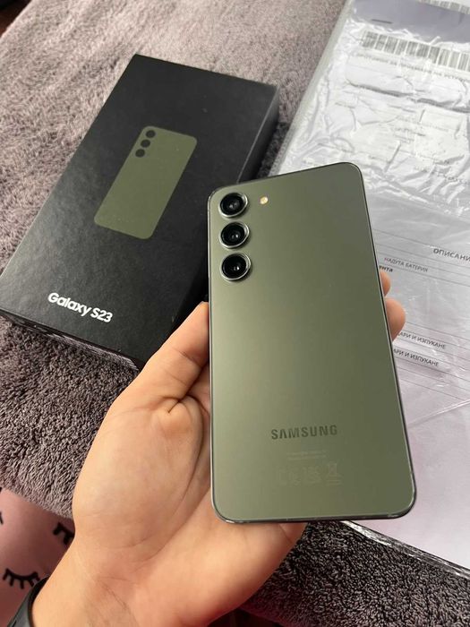 Samsung S23 128GB/8GB RAM, неразличим от нов!