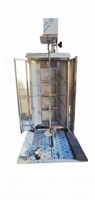 Дюнер машина на газ професионален с горен мотор защита CE Дюнер 4-ка