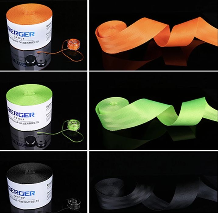 Цветни колани за автомобил