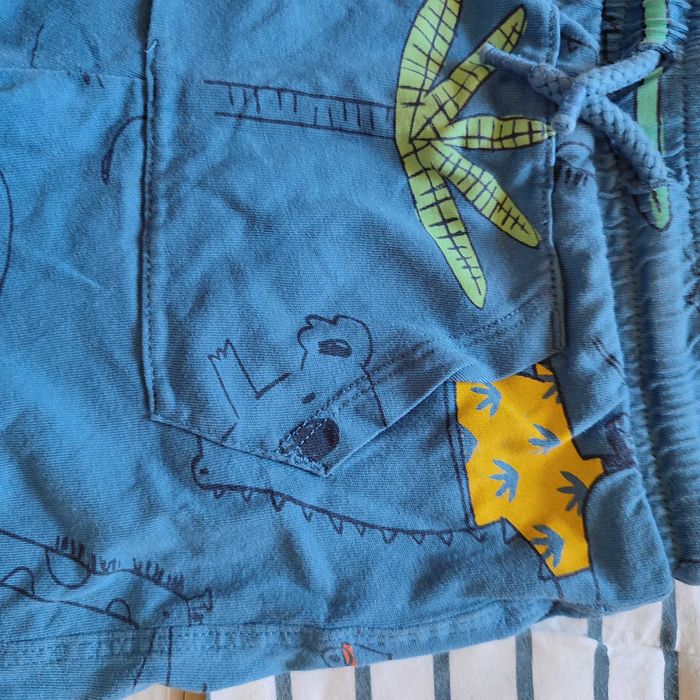 Лот летни дрехи за момче тениски къси гащи 86-92